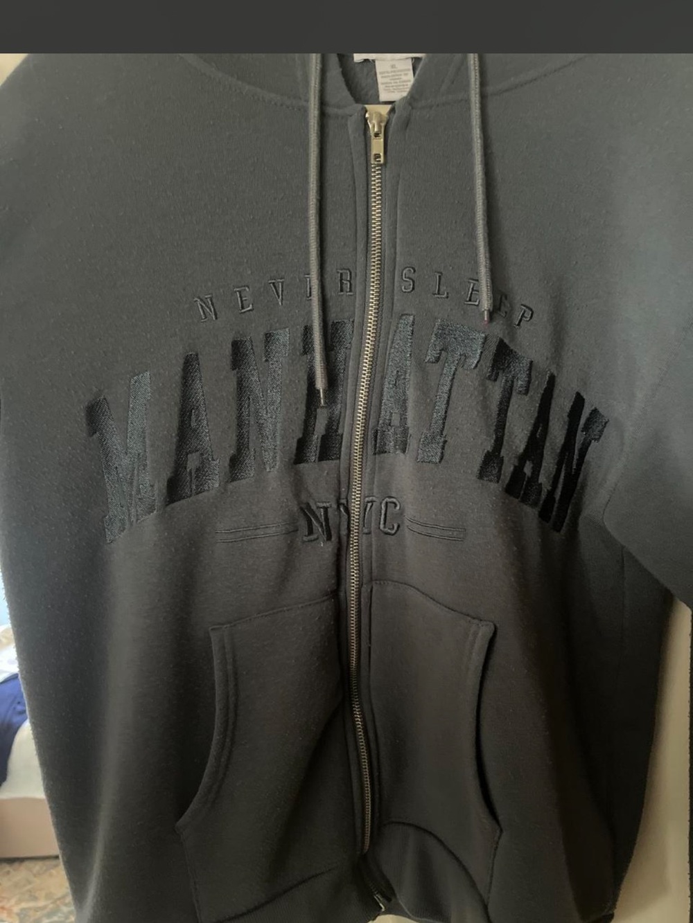 Women’s Full-Zip Hoodie Jacket - Embroidered Front